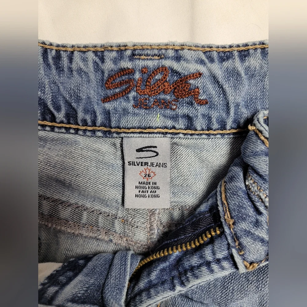 Silver Jeans Womens Jean Shorts Size 26 - Picture 8 of 14